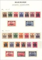 België 1914/1916 - Eerste 2 reeksen bezettingszegels :, Postzegels en Munten, Gestempeld