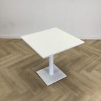 Tweedehands bistrotafel / kantinetafel, 70x70x cm, wit, Gebruikt, Bureau