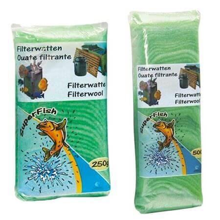 SuperFish Filterwatten grof groen 250gr., Animaux & Accessoires, Poissons | Aquariums & Accessoires, Envoi