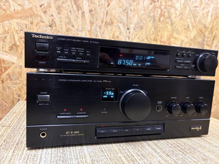 Technics - SU-X320 + ST-X302LA Solid state geïntegreerde, TV, Hi-fi & Vidéo, Radios