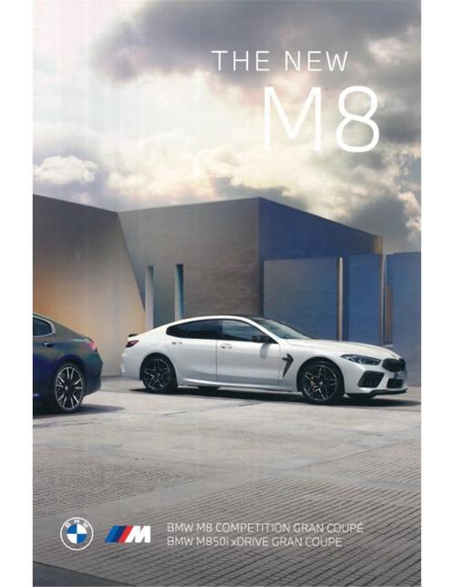 2022 BMW M8 GRAN COUPE BROCHURE FRANS, Boeken, Auto's | Folders en Tijdschriften