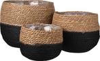 2dekans | Mica Decorations Jorck Plantenmand - Set van 3 -, Huis en Inrichting, Ophalen of Verzenden, Nieuw