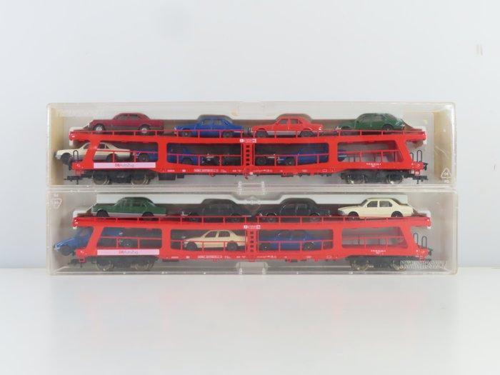 Fleischmann H0 - 5293K - Modeltrein goederenwagon (2) - 2x, Hobby en Vrije tijd, Modeltreinen | H0