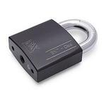 Hangslot DX PRO-line HSPRO 70 O BE zwart SKG2, Nieuw, Overige materialen, Klink of Kruk