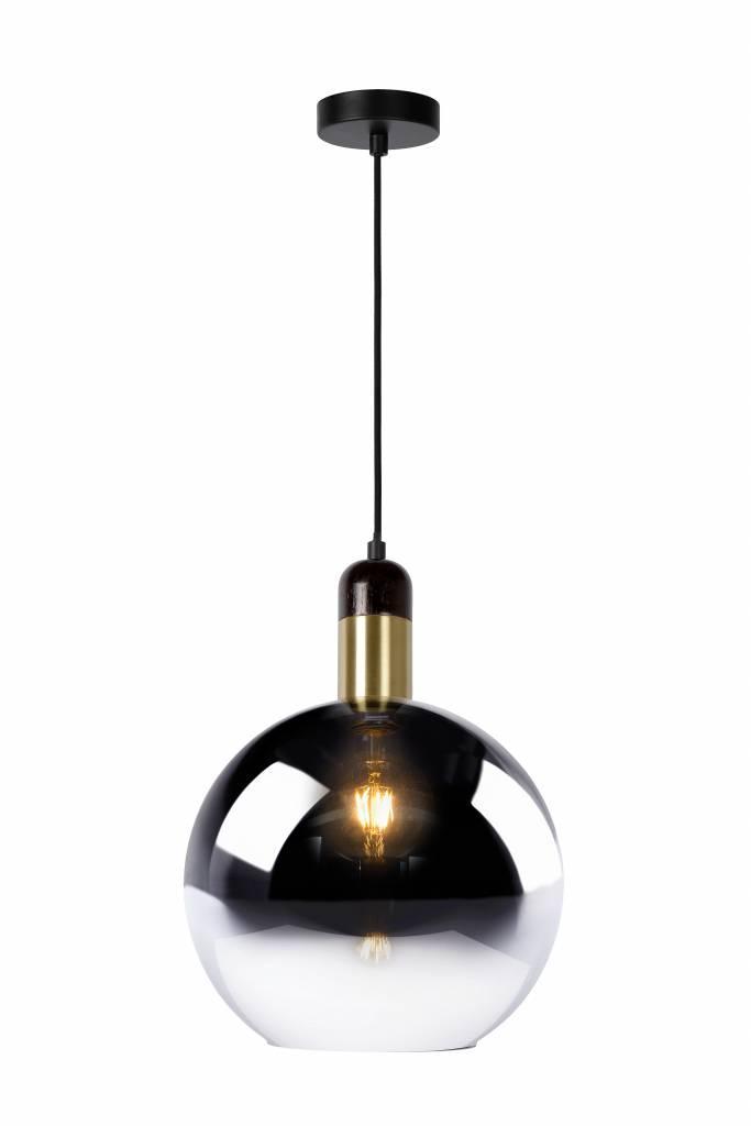 Hanglamp Lucide JULIUS -  - Ø 28 cm - 1xE27 - Fumé, Maison & Meubles, Lampes | Suspensions, Envoi