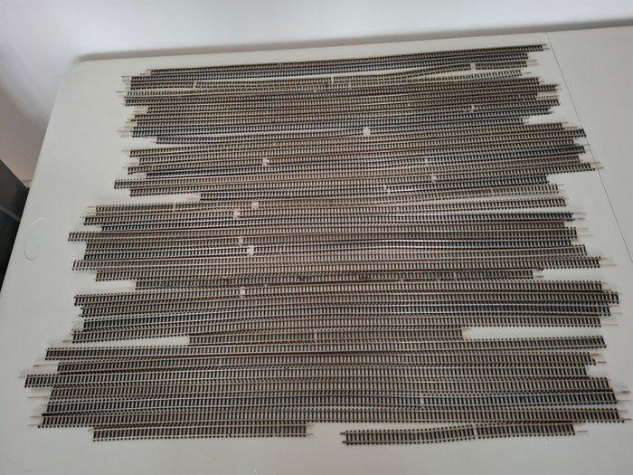 Trix N - Modeltreinsporen (38) - Flexibele rail 38x, Hobby en Vrije tijd, Modeltreinen | N-Spoor