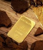 2 gram - Goud .999 - Metalor - Met certificaat  (Zonder, Postzegels en Munten