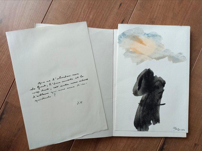 Jean Verdure; Claude Henri Bartoli - Sur le souffle -, Antiek en Kunst, Antiek | Boeken en Manuscripten