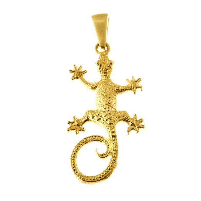 Hanger - 18 karaat Geel goud, Handtassen en Accessoires, Antieke sieraden