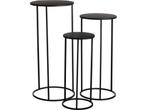 Mica Decorations Quinty - Bijzettafel - Set van 3 -, Huis en Inrichting, Tafels | Bijzettafels, Verzenden, Nieuw