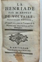 Voltaire [et al.] - La Henriade, avec les variantes et la