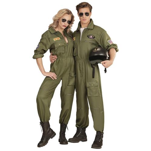 Piloot Kostuum Donkergroen, Vêtements | Hommes, Costumes de carnaval & Vêtements de fête, Envoi