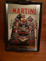 Martini, Vassoio Advertentiefiguur - Glas, Hout - 1970-1980, Antiek en Kunst