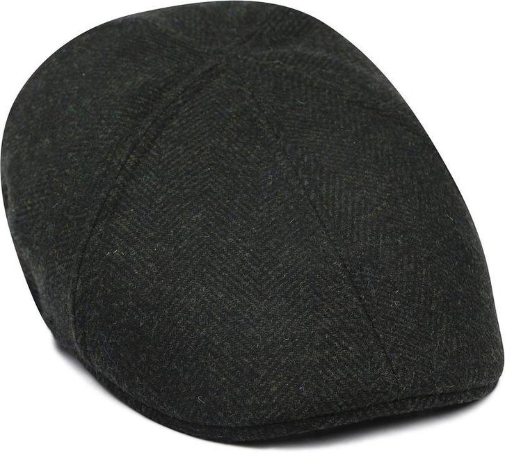 Suitable Flat Cap Wool Herringbone Donkergroen maat  Heren, Kleding | Heren, Hoeden en Petten, Nieuw, Verzenden
