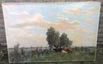 Hendrik Johannes Leurs (1890-1956) - Koeien aan de waterkant