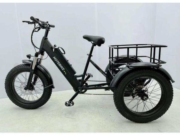 Veiling - Stoere Elektrische Driewieler Fat-Bike, Vélos & Vélomoteurs, Vélos électriques