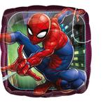 Spiderman Helium Ballon Vierkant 43cm leeg, Verzenden