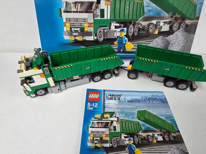 Lego Set - 7998 - Ville - Container Transport, Kinderen en Baby's, Speelgoed | Duplo en Lego
