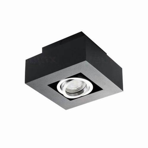 Kanlux - Moderne plafondspot GU10 zwart, Huis en Inrichting, Lampen | Plafondlampen, Nieuw, Metaal, Verzenden
