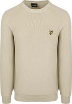 Lyle & Scott Rib Pullover Greige maat Maat 52/54 (L) Heren, Kleding | Heren, Truien en Vesten, Maat 52/54 (L), Verzenden, Nieuw