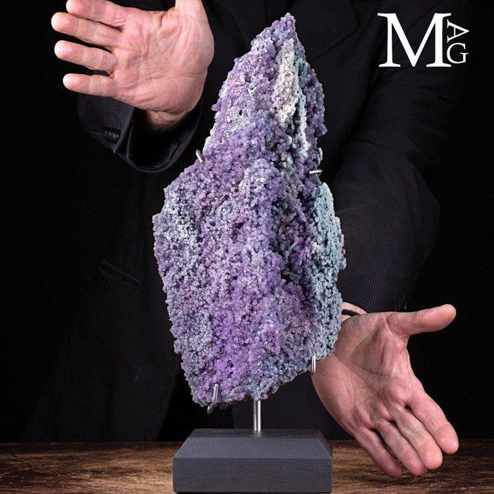 Formation extraordinaire dagate raisin - « Batu Manakarra », Verzamelen, Mineralen en Fossielen