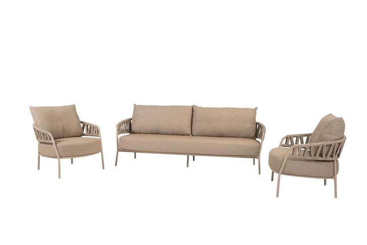 Taste by 4 Seasons Calma sofa set latte |, Jardin & Terrasse, Ensembles de jardin