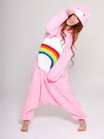 Onesie Troetelbeer Roze Regenboog XL-XXL Troetelbeertjes Pak, Ophalen of Verzenden