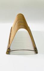 Plattofix - Porte-documents - métal doré, Bois, Métal