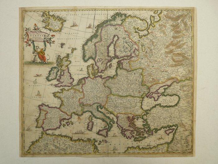 Europa - Landen / IJsland; Frederik de Wit - Nova et, Boeken, Atlassen en Landkaarten