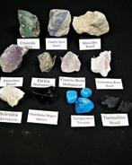 Verzameling van 14 natuurlijke mineralen Ruw- 500 g - (14)