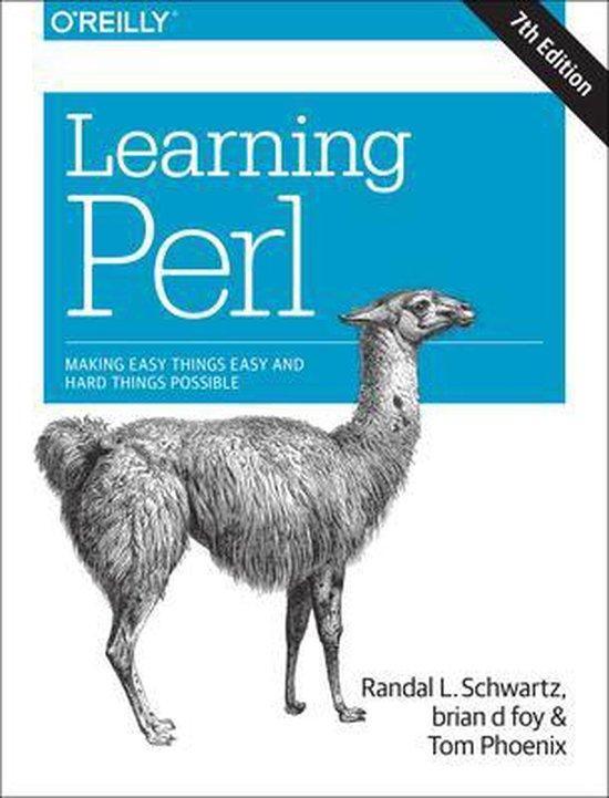 Learning Perl, 7e 9781491954324 Randal L. Schwartz, Livres, Langue | Anglais, Envoi