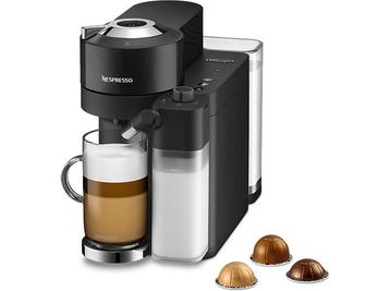 De Longhi -  Nespresso Vertuo Lattissima  - Zwart, Verzenden, Koffiepads en cups