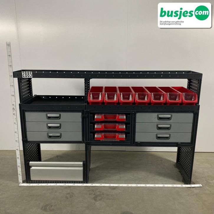 Modul bedrijfswagen inrichting 1865x485x1250mm (2885), Auto-onderdelen, Overige Auto-onderdelen, Gebruikt, Verzenden