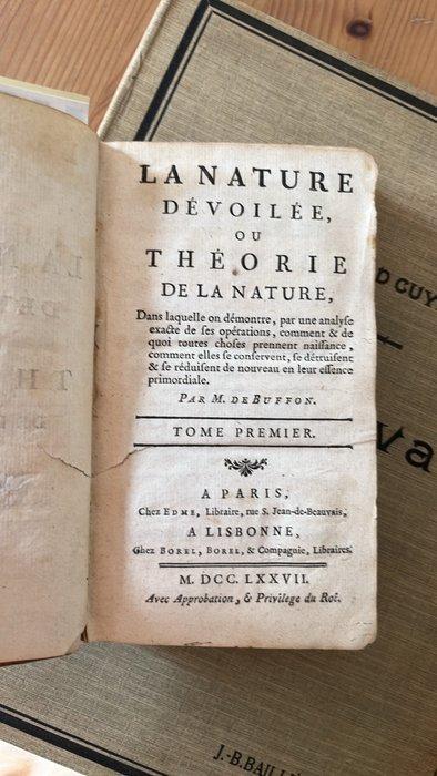 M. de Buffon - La Nature Dévoilée, ou Théorie de la Nature +, Antiek en Kunst, Antiek | Boeken en Manuscripten