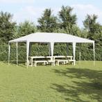 vidaXL Feesttent Wit 6x4 m PE, Tuin en Terras, Verzenden, Nieuw