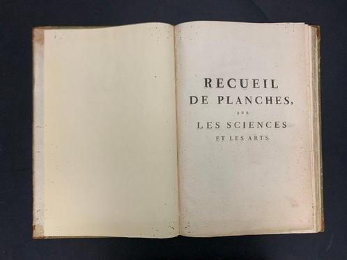 Diderot & dAlembert - Diderot - Recueil de planches: lart, Antiek en Kunst, Antiek | Boeken en Manuscripten