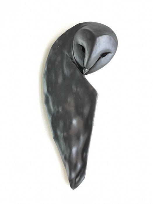 Federico Alibrio - Leaf barn owl - XL, Antiek en Kunst, Kunst | Designobjecten