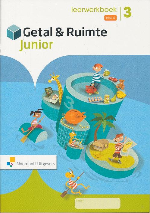 Getal en Ruimte Junior Leerwerkboek blok 5 Groep 3 (per stuk, Livres, Livres scolaires, Envoi