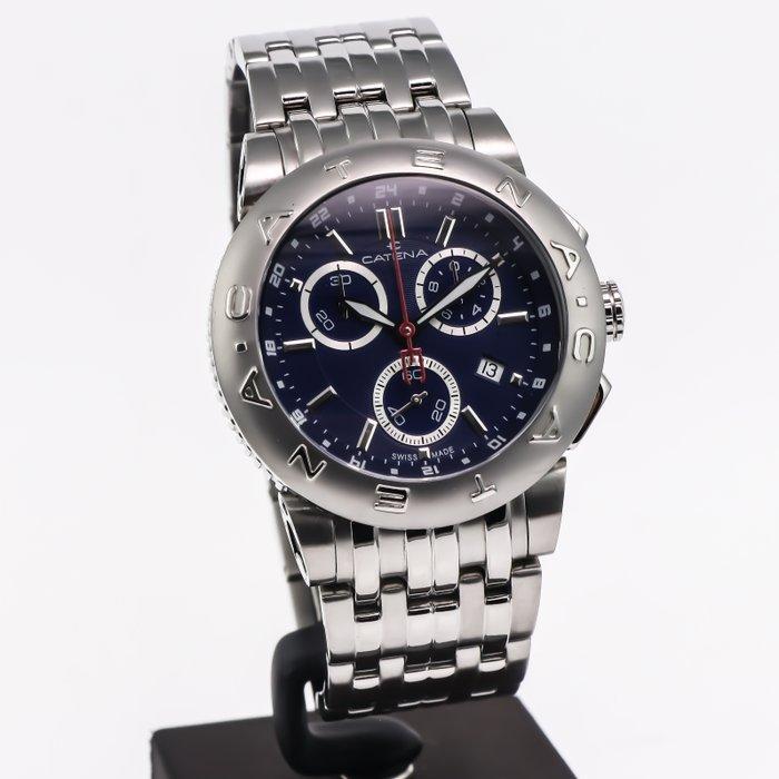 Catena - Swiss Made Watch - C805SEA5 - Sans prix de réserve, Handtassen en Accessoires, Horloges | Heren