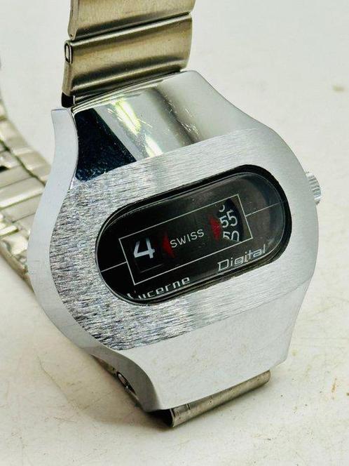 Lucerne Salterello - Jump Hour - Sans Prix de Réserve -, Handtassen en Accessoires, Horloges | Heren