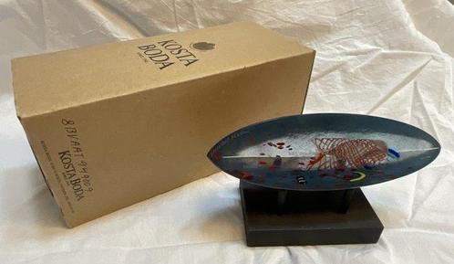 Kosta Boda - Bertil Vallien - Sculpture, Boot - Atelierstuk, Antiek en Kunst, Antiek | Glaswerk en Kristal