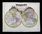 World Map - Wereldkaart in halfronden; Moutard - Delaporte -, Boeken, Nieuw