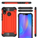 Huawei P40 Armor Case - Silicone TPU Hoesje Cover Cas Rood, Verzenden