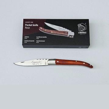 Laguiole - Pocket Knife - Rose Wood - style de - Canif