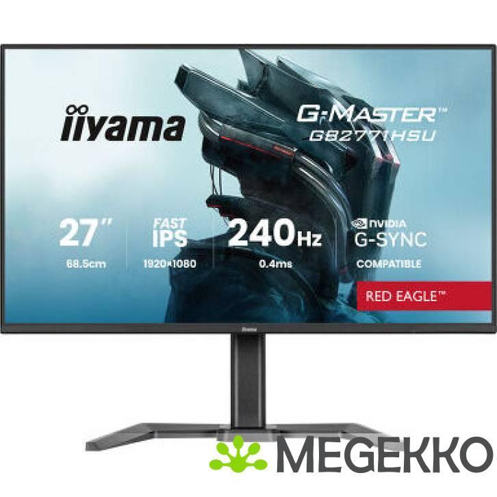 Iiyama G-Master GB2771HS-B1 27  Full HD IPS 240Hz Gaming, Computers en Software, Overige Computers en Software, Nieuw, Verzenden