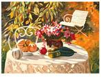 Georges Blouin (1928-2012) - La terrasse, Antiek en Kunst, Antiek | Overige Antiek