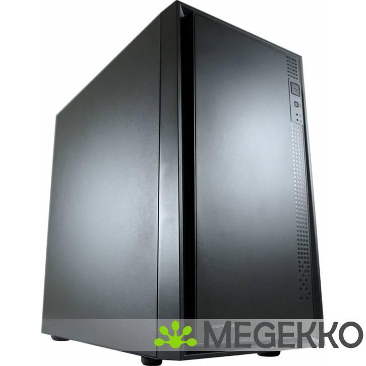 LC-Power 2016MB Micro Tower Zwart, Computers en Software, Computerbehuizingen, Nieuw, Verzenden