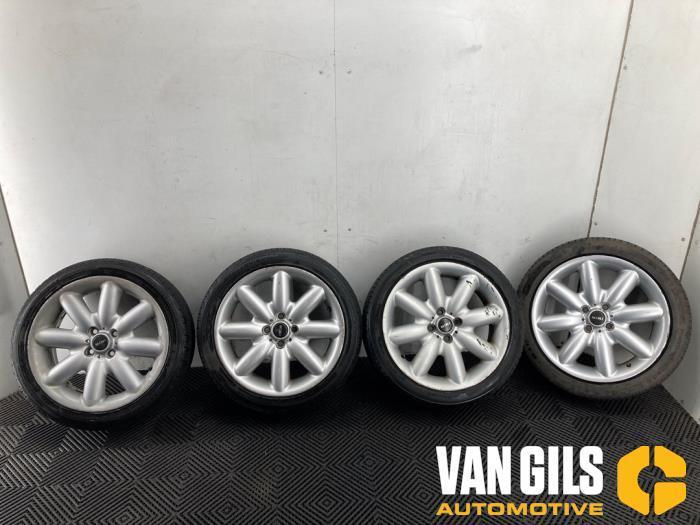 Sportvelgenset + banden Mini Mini O291216, Auto-onderdelen, Ophanging en Onderstel