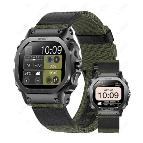 Smartwatch Gezondheid Monitor - Sport Health Tracker Horloge, Handtassen en Accessoires, Smartwatches, Nieuw, Verzenden