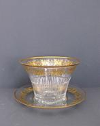Moser - Tafelmiddenstuk - Glas - Vaasje & Bord, Antiek en Kunst, Antiek | Glaswerk en Kristal